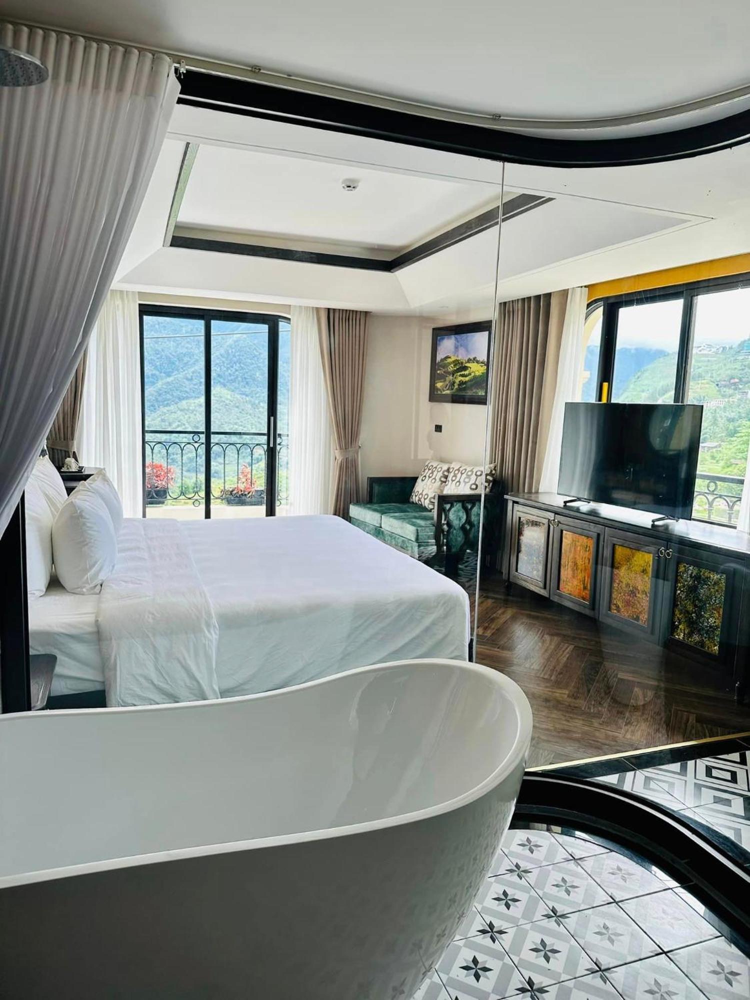 Fansipan View Hotel Sa Pa Zewnętrze zdjęcie