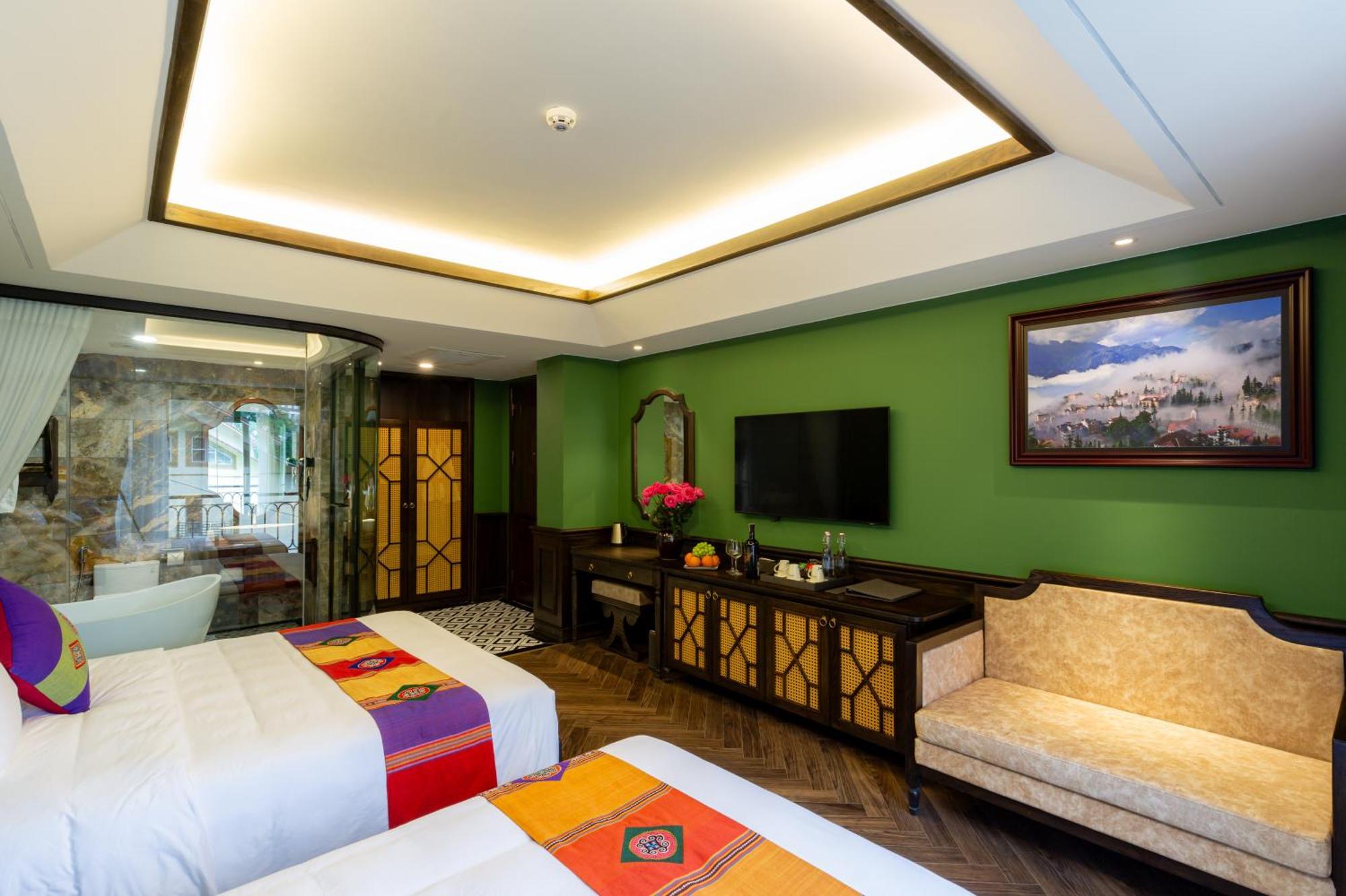 Fansipan View Hotel Sa Pa Zewnętrze zdjęcie