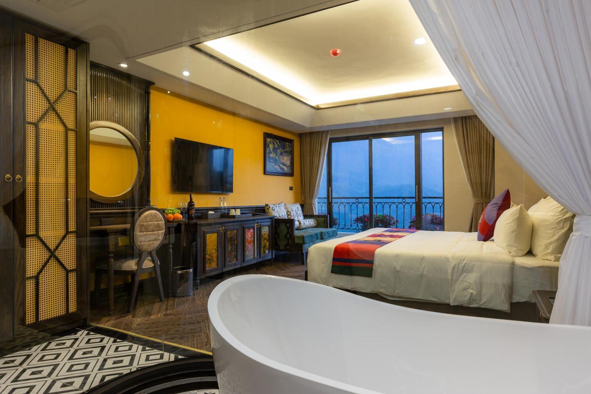 Fansipan View Hotel Sa Pa Zewnętrze zdjęcie