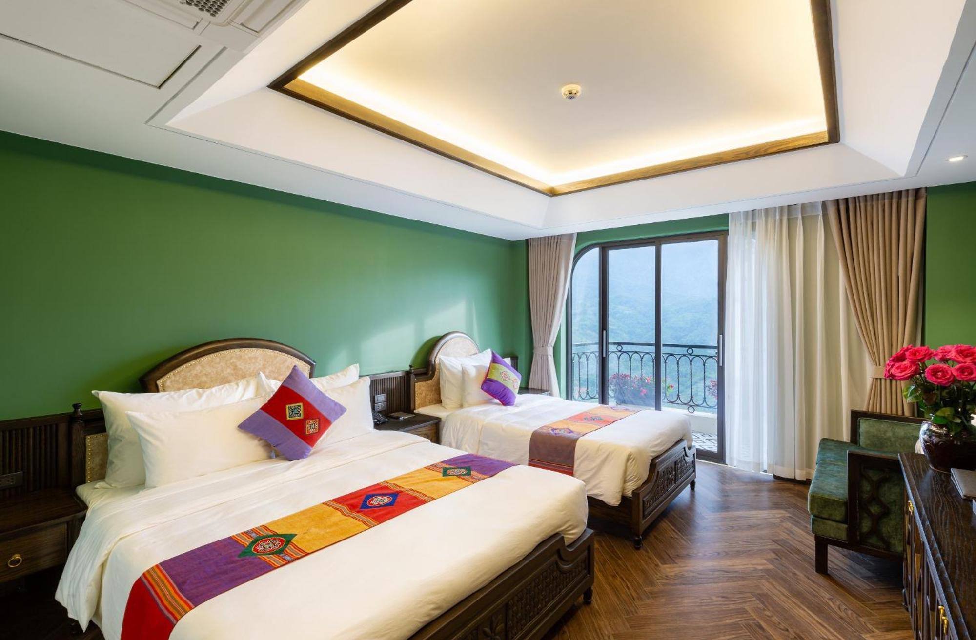 Fansipan View Hotel Sa Pa Zewnętrze zdjęcie