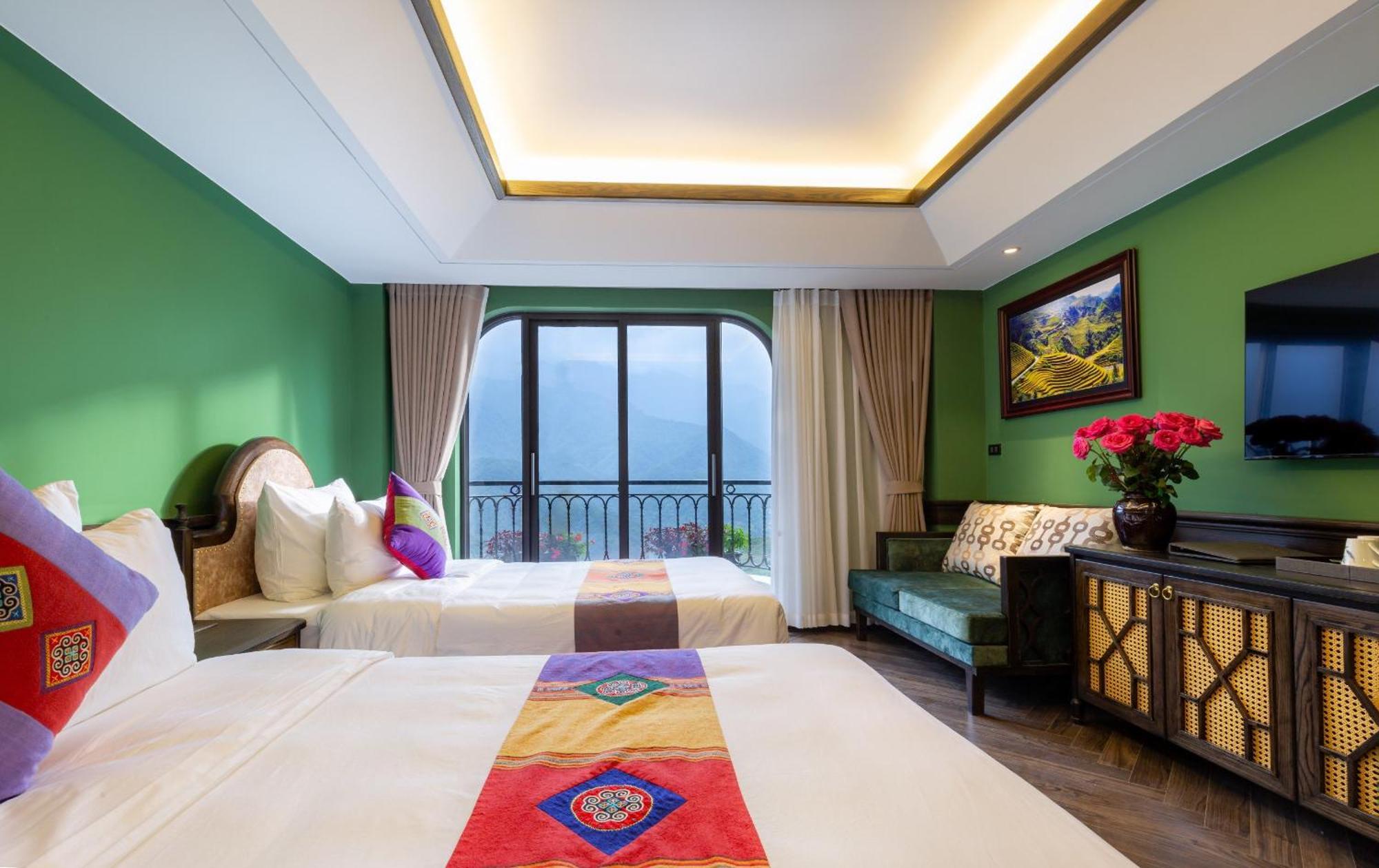 Fansipan View Hotel Sa Pa Zewnętrze zdjęcie