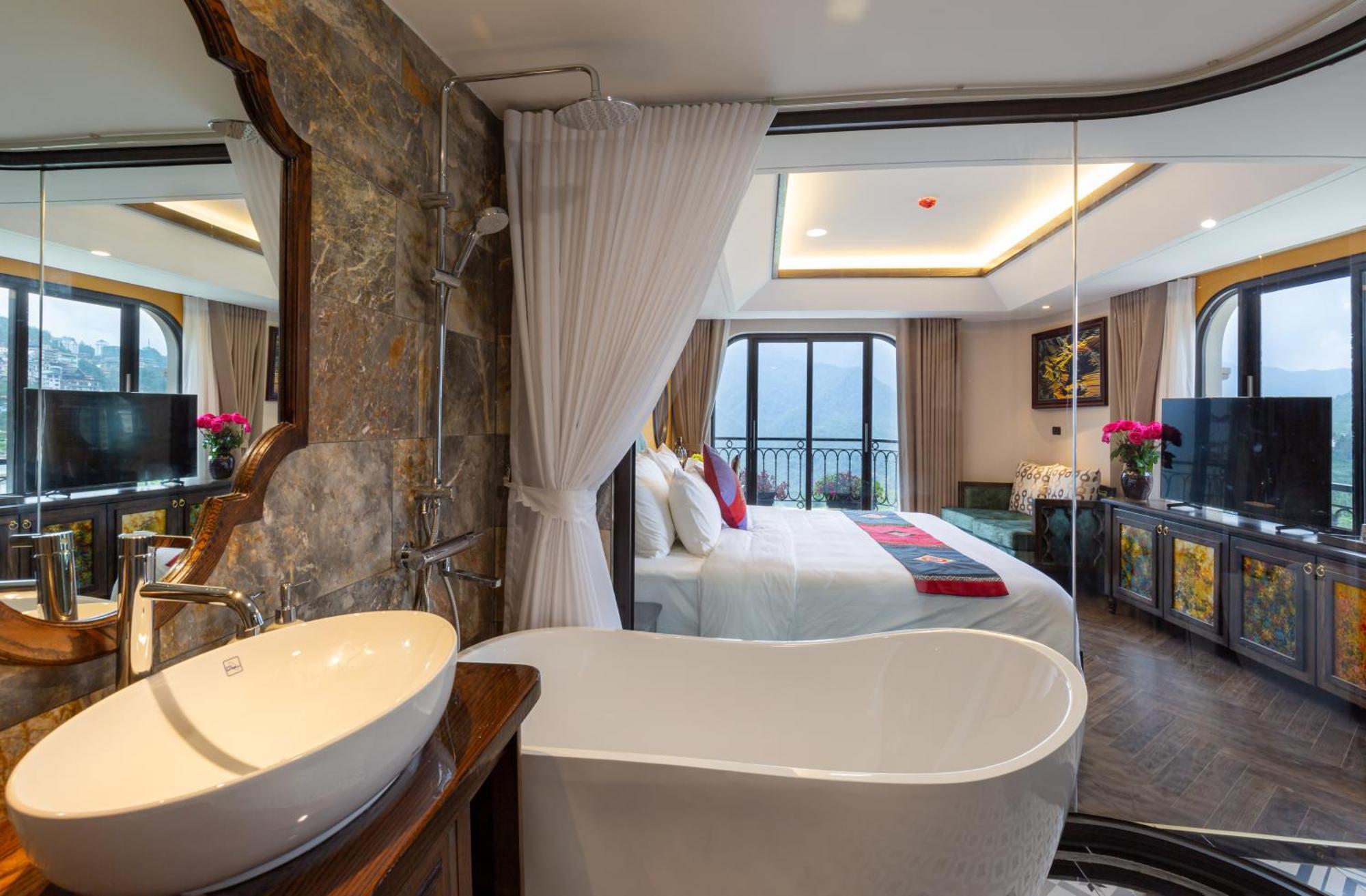 Fansipan View Hotel Sa Pa Zewnętrze zdjęcie