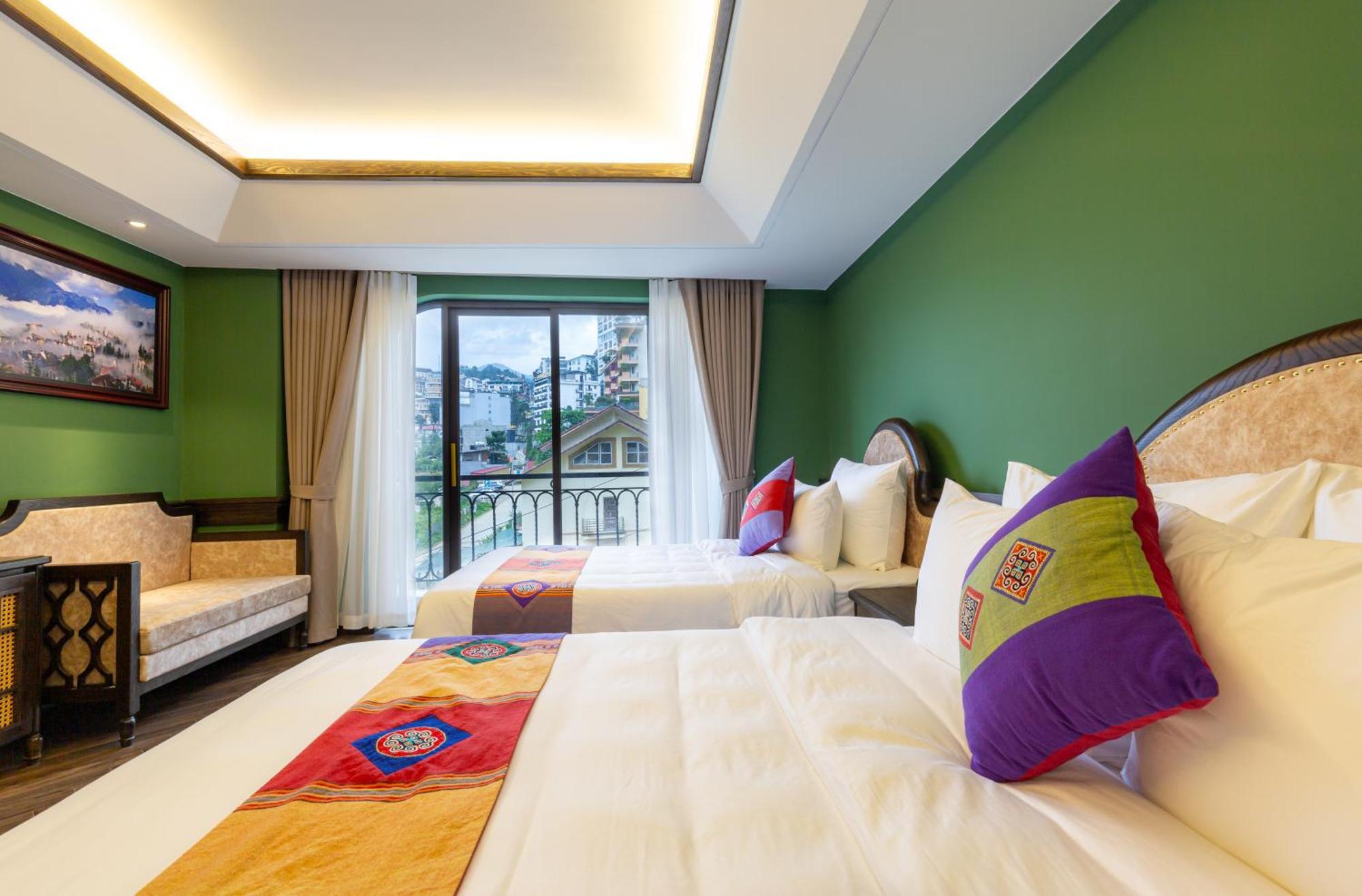 Fansipan View Hotel Sa Pa Zewnętrze zdjęcie