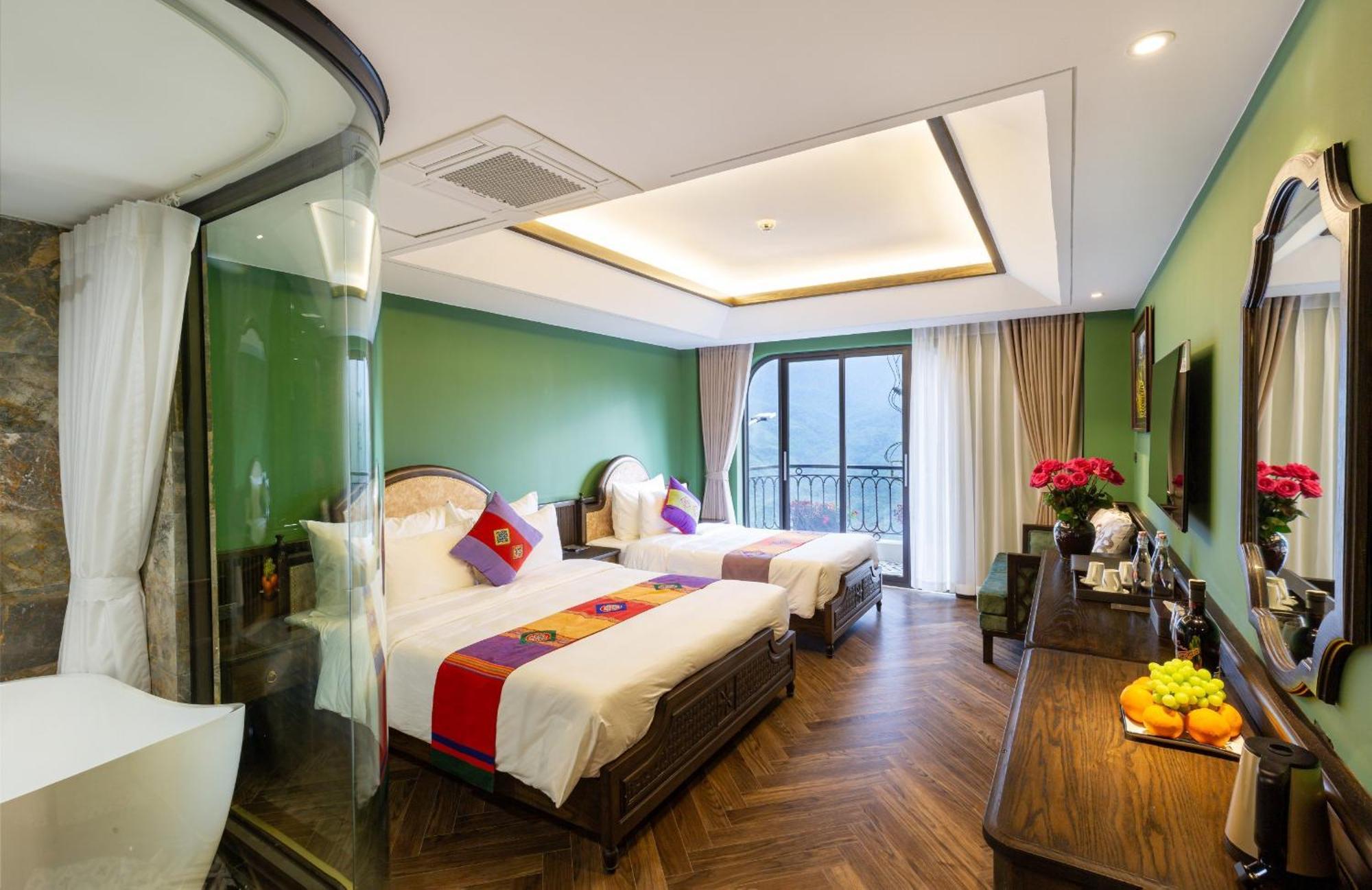 Fansipan View Hotel Sa Pa Zewnętrze zdjęcie